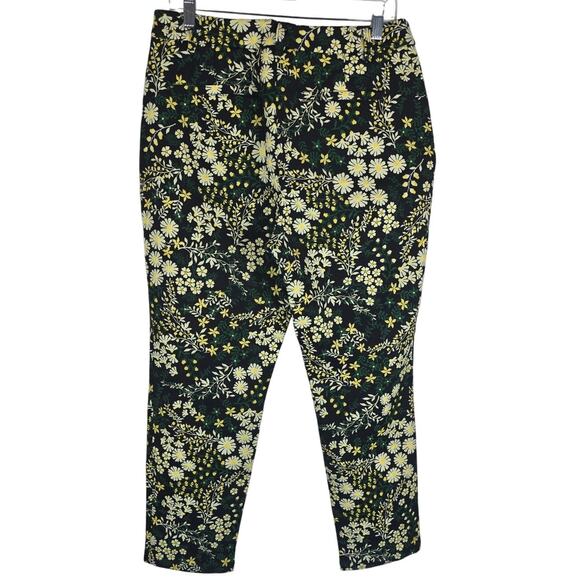 Anthropologie Current Air Los Angeles Floral Festive Hippie Women's Pants M - Picture 2 of 4